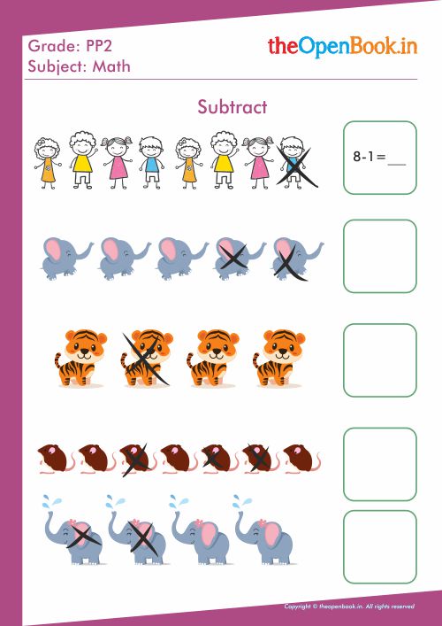 Printable Worksheets for kids | CBSE | theopenbook.in