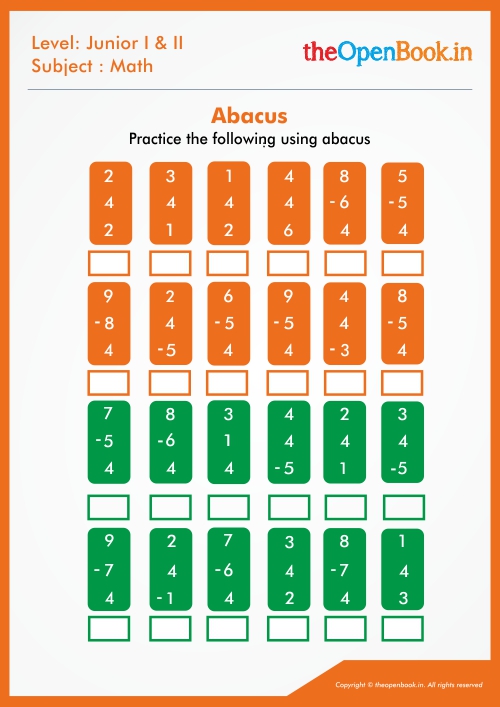 abacus maths answers
