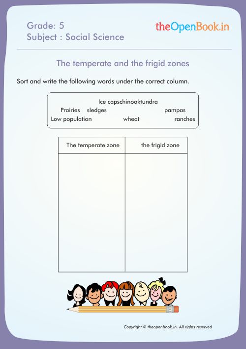 What is frigid zone picture